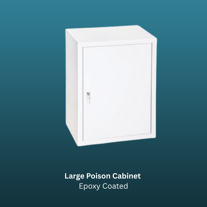 Large Poison Cabinet