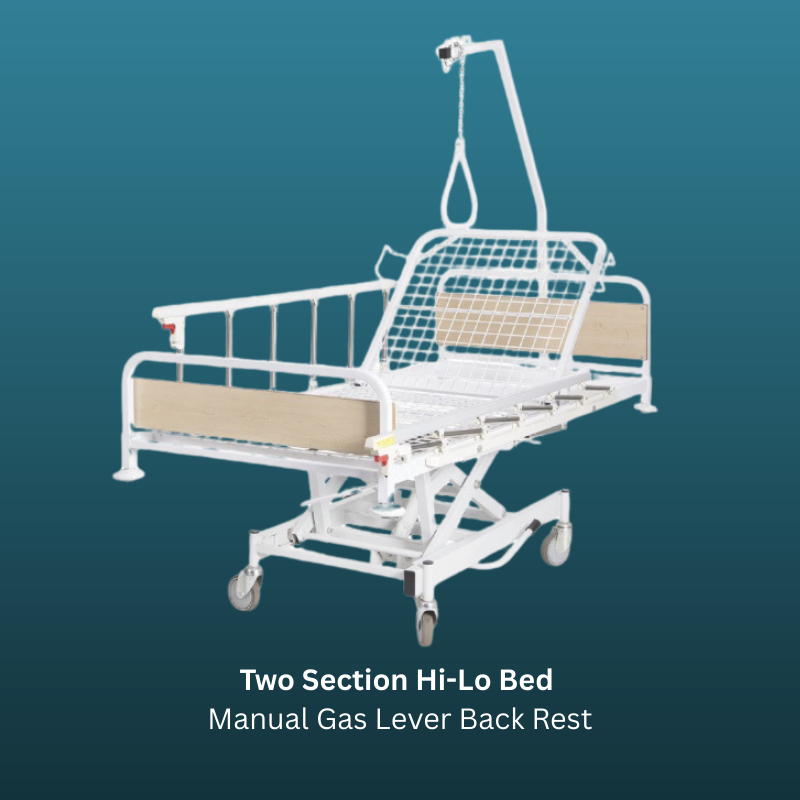 Two Section Hi-Lo Bed