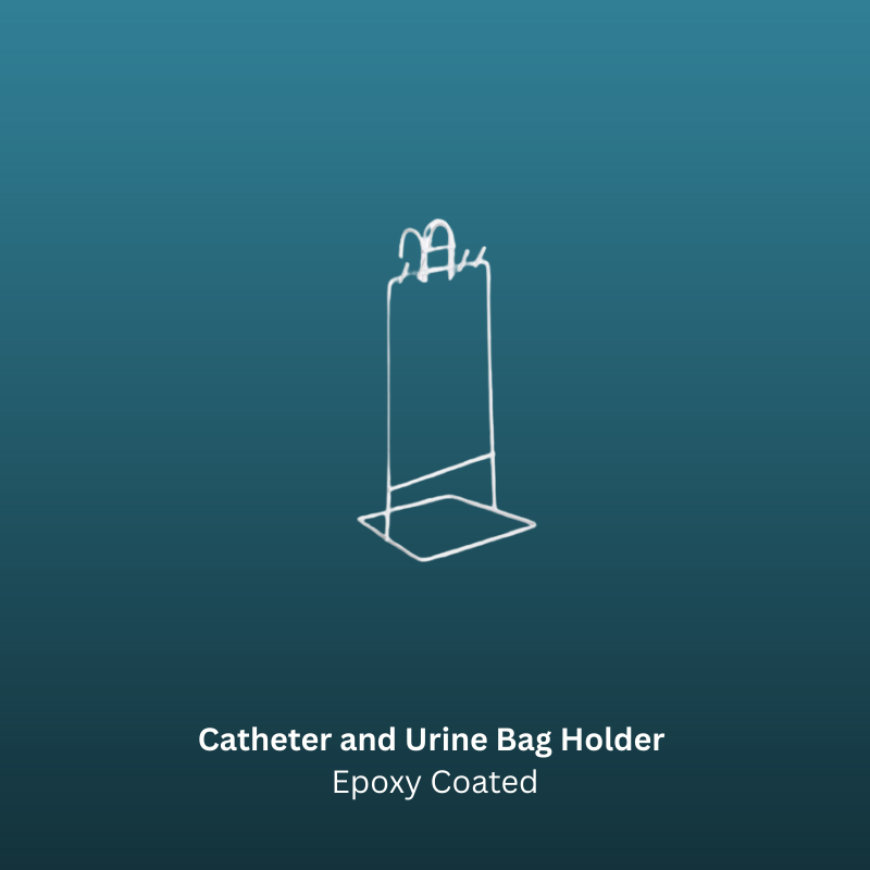 Catheter and Urine Bag Holder - Epoxy Coated