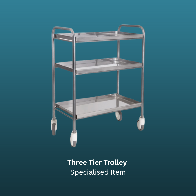 Three Tier Tea Trolley
